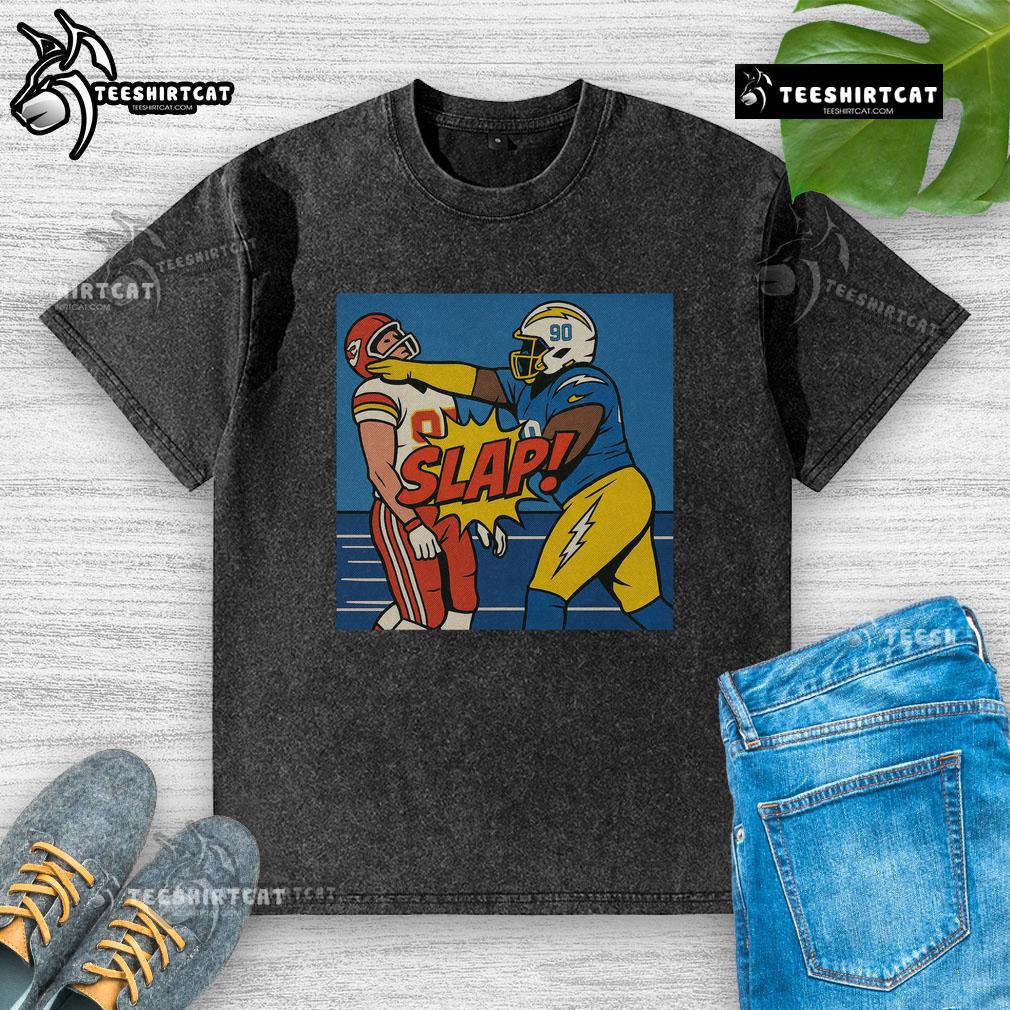 Good Teair Tart Slapped Travis Kelce Washed T Shirt Good Teair Tart slapping Travis Kelce in a washed t-shirt, capturing a fun moment from pop culture.