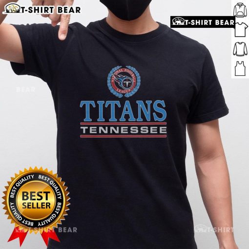 Good Tennessee Titans Crest T-Shirt featuring the iconic Titans logo on a stylish, comfortable design for fans.