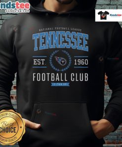 Good Tennessee Titans Football Club hoodie featuring team colors and logo, perfect for fans and game day wear.