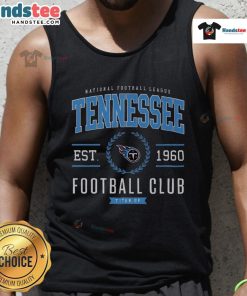 Stylish Good Tennessee Titans Football Club tank top featuring team logo, perfect for game day or casual wear.
