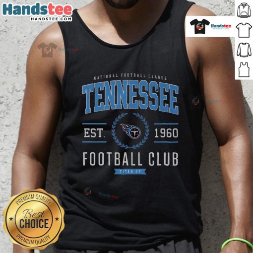 Stylish Good Tennessee Titans Football Club tank top featuring team logo, perfect for game day or casual wear.