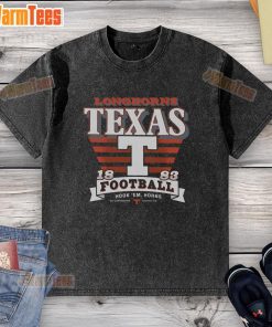 Good Texas Longhorns Stripe Splash Washed T-Shirt in vibrant colors, perfect for fans supporting their team.