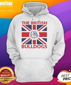 Good The British Bulldogs Flag Hoodie featuring a bold flag design and comfortable fit, perfect for fans and casual wear.