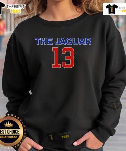 Alt Text: Good The Jaguar 13 sweatshirt featuring a stylish design, perfect for casual wear and street fashion enthusiasts.