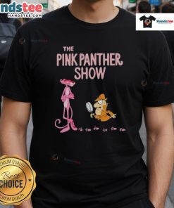 Good The Pink Panther Show cartoon T-shirt featuring a vibrant design of the iconic Pink Panther character.