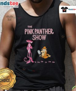 Good The Pink Panther Show cartoon tank top featuring iconic Pink Panther design, perfect for casual wear and fans.
