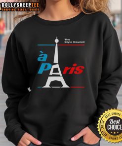 Good The Style Council A Paris Sweatshirt in stylish design, perfect for casual wear and fashion enthusiasts.