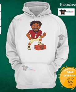 Alt Text: Good Thomas Castellanos in FSU Florida State Football hoodie, showcasing team pride and style.