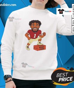 Good Thomas Castellanos wearing FSU Florida State Football sweatshirt, showcasing team spirit and style.