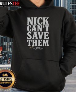 Good Tommy Castellanos Nick Can't Save Them hoodie featuring vibrant design and comfortable fit for fans.