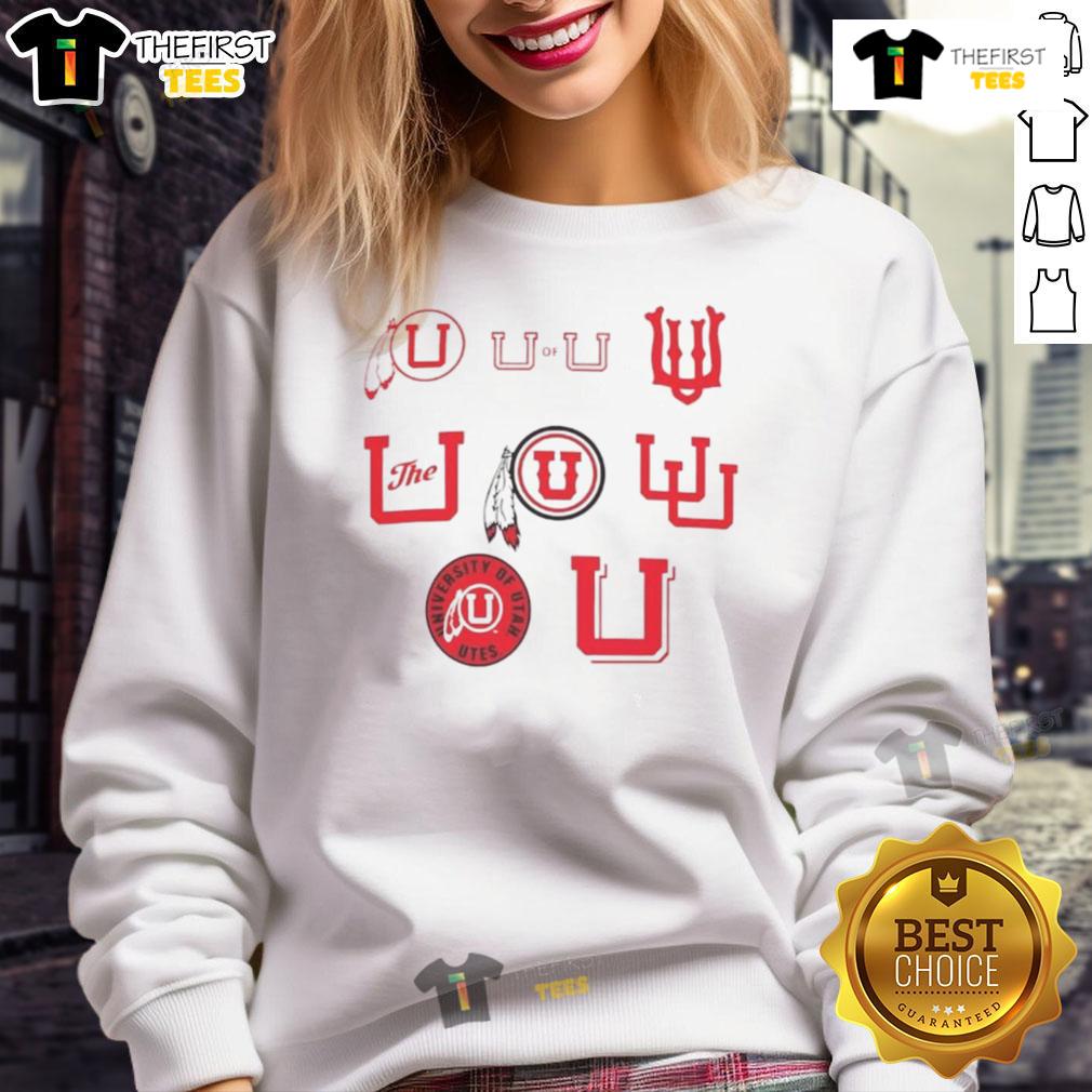 Good Utah University Brand History Logo Sweatshirt Good Utah University Brand History logo sweatshirt featuring a classic design and vibrant colors for alumni and fans.