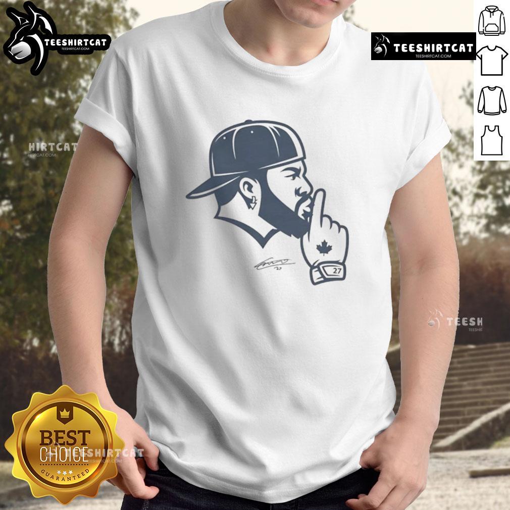 Good Vladdy Shush Vladimir Guerrero Toronto Blue Jays T Shirt Good Vladdy Shush Vladimir Guerrero Toronto Blue Jays T-Shirt showcasing a bold graphic design celebrating Vladdy.