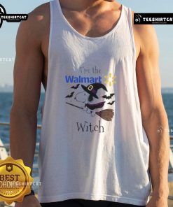 Good Walmart X Snoopy I'm The Witch Halloween Tank Top featuring a playful witch design for festive celebrations.
