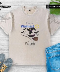 Good Walmart X Snoopy I'm The Witch Halloween washed t-shirt featuring a fun witch graphic for festive fall fashion.