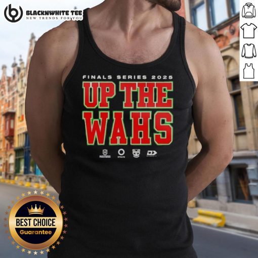 Good Warriors 2025 Dynasty Finals tank top featuring bold graphics and team colors, perfect for fans celebrating the win.
