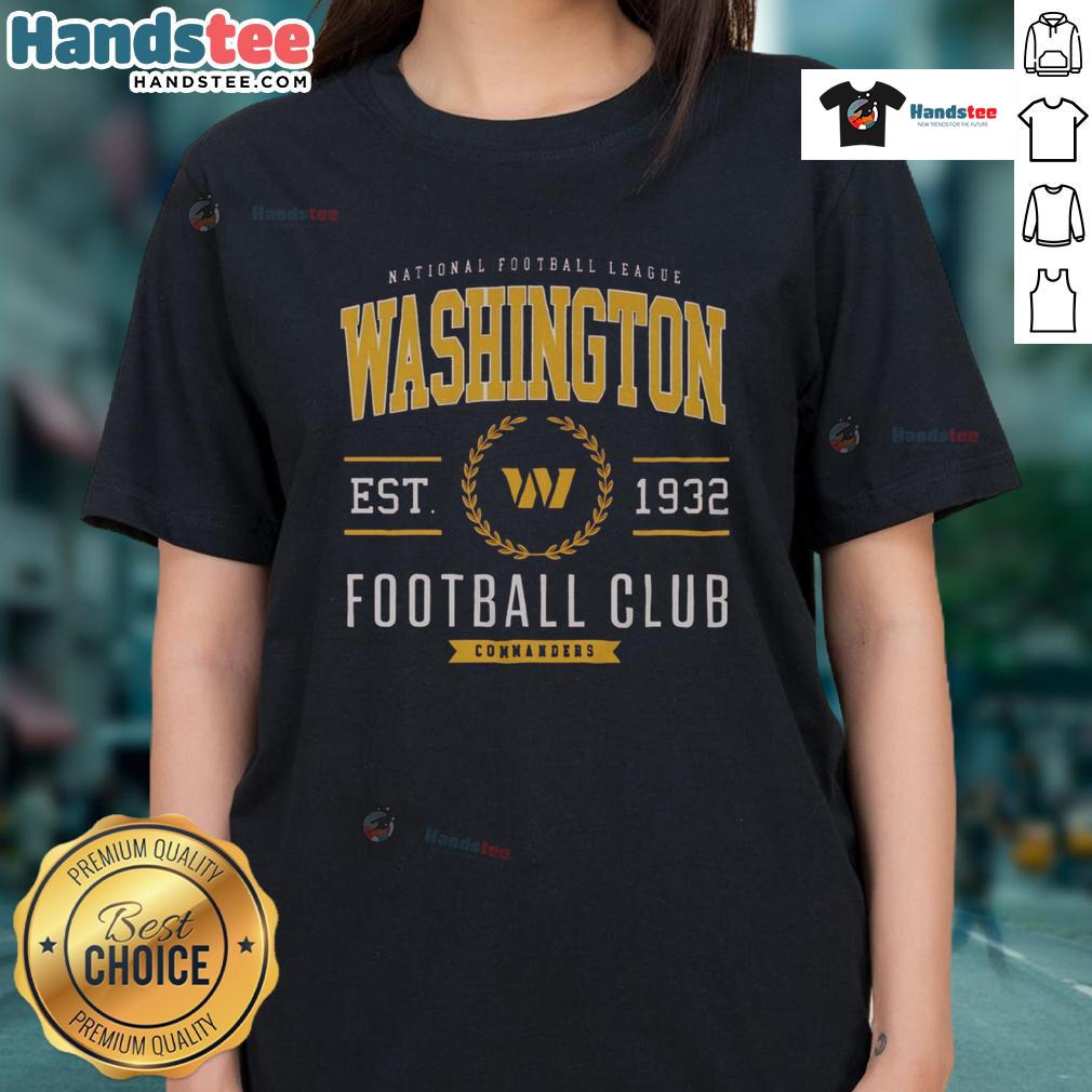 Good Washington Commanders Football Club Ladies Tee