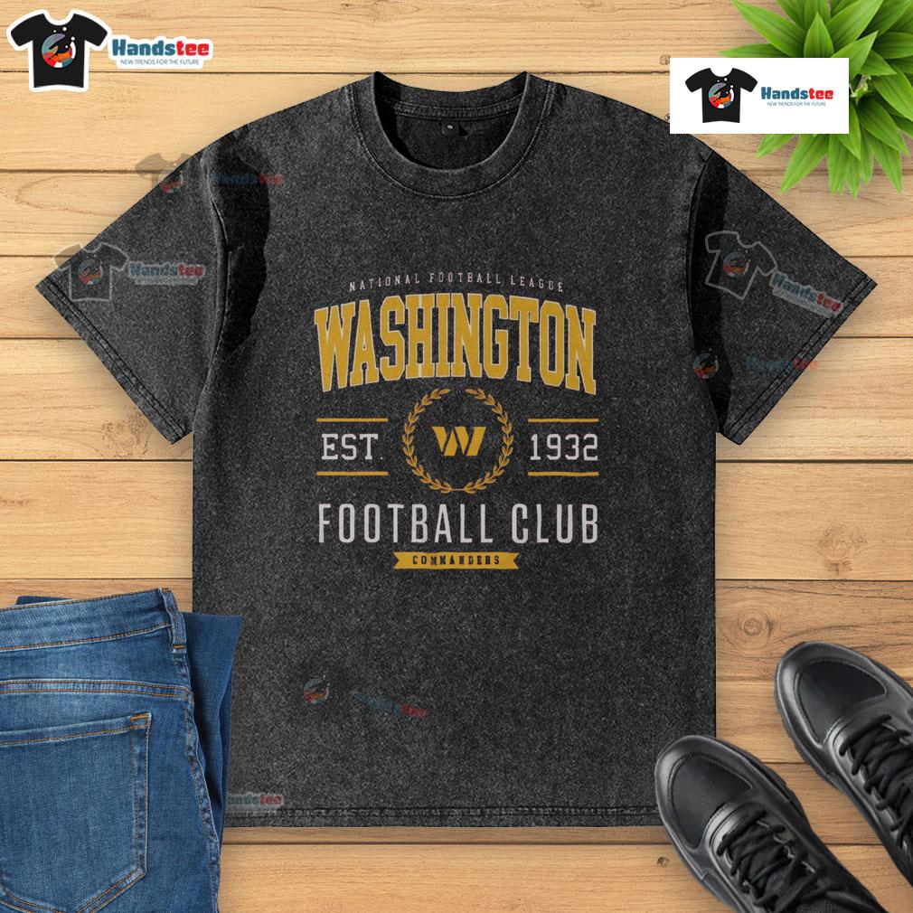 Good Washington Commanders Football Club Washed T Shirt