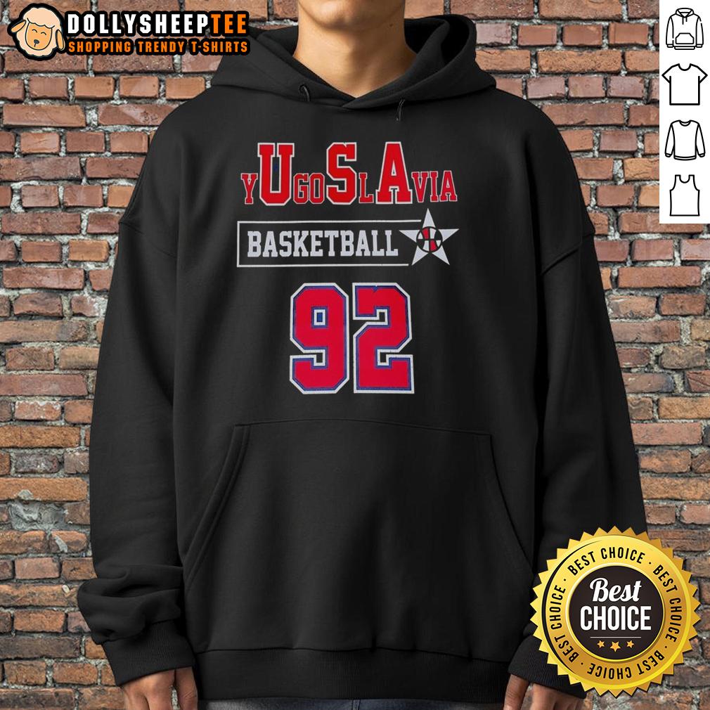 Good Yugoslavia Basketball 92 Hoodie Good-yUgoSlAvia Basketball 92 Hoodie featuring vibrant graphics and a comfortable fit, perfect for fans and casual wear.