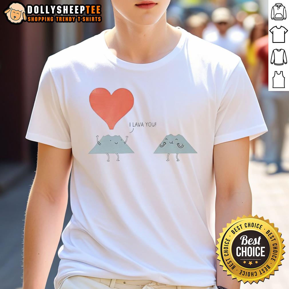 Happy I Lava You Mountain Love T Shirt Happy I Lava You Mountain Love T-Shirt featuring a vibrant graphic of mountains and a heart, perfect for outdoor lovers.