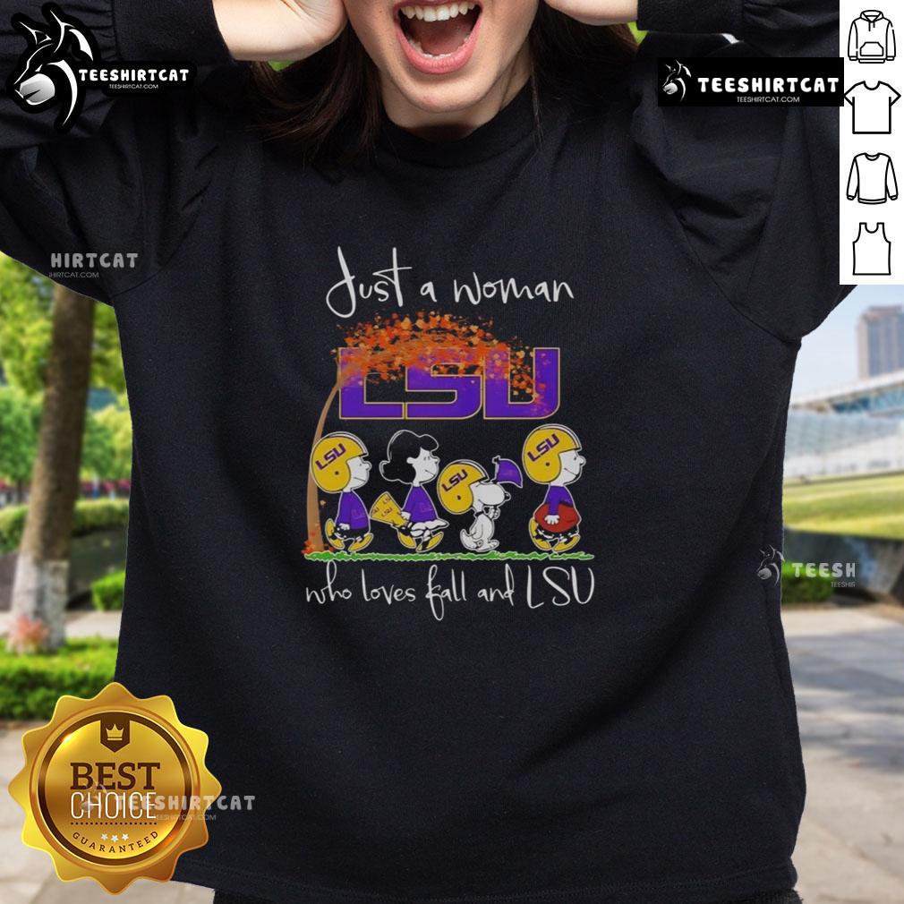 Happy Snoopy And Friend Lsu Tigers Football Who Lover Fall And Lsu Sweatshirt Alt Text: Happy Snoopy and friend in LSU Tigers football sweatshirt, perfect for fall fans and LSU lovers.