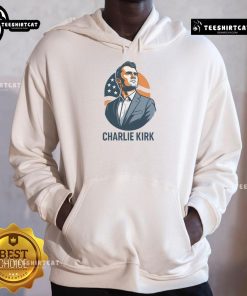 Hot Charlie Kirk 3D Heroic Hoodie featuring a bold design, perfect for fans of Charlie Kirk and stylish streetwear.