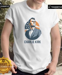Hot Charlie Kirk 3D Heroic T-Shirt featuring a bold graphic design and vibrant colors, perfect for fans and collectors.