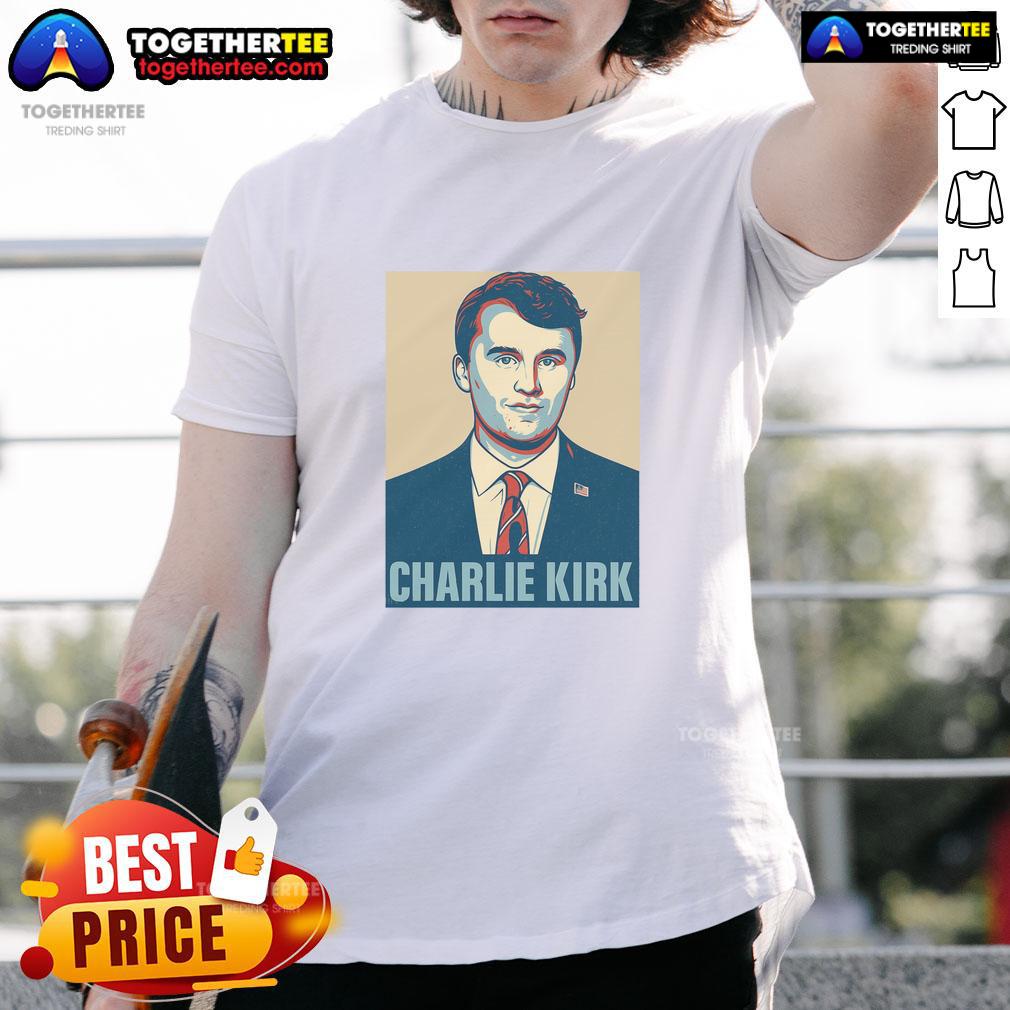 Hot Charlie Kirk Poster T Shirt Hot Charlie Kirk Poster T-Shirt featuring vibrant design and bold graphics, perfect for fans and collectors of political apparel.