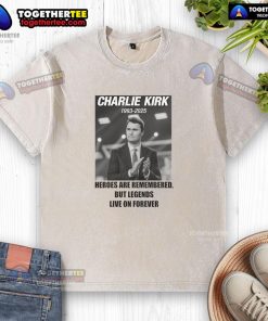Hot Charlie Kirk Rest In Peace RIP tribute memorial MAGA washed t-shirt featuring a patriotic design for conservatives.