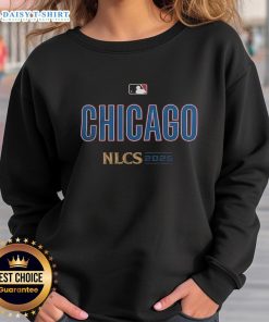 Hot Chicago Cubs 2025 NLDS National League Baseball sweatshirt featuring team colors and logo for fans.