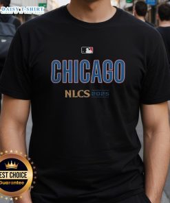 Hot Chicago Cubs 2025 NLDS National League Baseball T-Shirt featuring vibrant team colors and bold logo design.