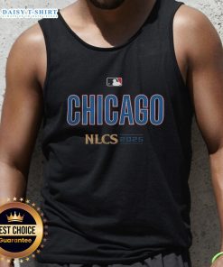 Hot Chicago Cubs 2025 NLDS National League Baseball tank top featuring team colors and logo for passionate fans.