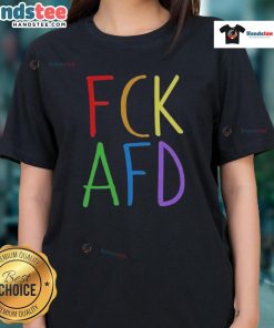 Hot Fck AFD Maternity 2025 Ladies Tee featuring a stylish design for expectant mothers, perfect for casual wear.