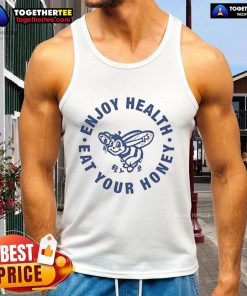 Hot Harry Enjoy Health Eat Your Honey tank top featuring a vibrant design, perfect for fitness enthusiasts and casual wear.
