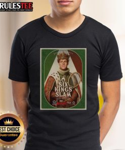 Hot Jannik Sinner Six Kings Slam 2025 Riyadh Season Tennis T-Shirt featuring vibrant design and athletic fit.