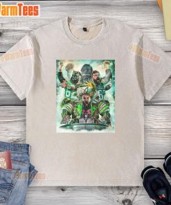 Jason Kelce in a Philadelphia Eagles 'Hungry Dogs Run Faster' washed t-shirt, showcasing team spirit and style.