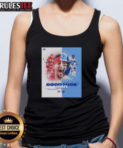 Hot Kansas City Chiefs x Royals Good Luck Tank Top featuring bold team logos, perfect for game day and casual wear.