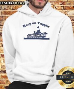 Hot Keep On Tuggin Hoodie in vibrant colors, showcasing a stylish design perfect for casual wear and cozy comfort.