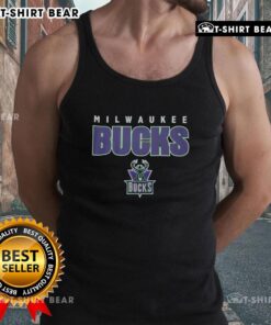 Alt Text: Vintage Hot Milwaukee Bucks Throwback Tank Top featuring bold team colors and logo, perfect for basketball fans.