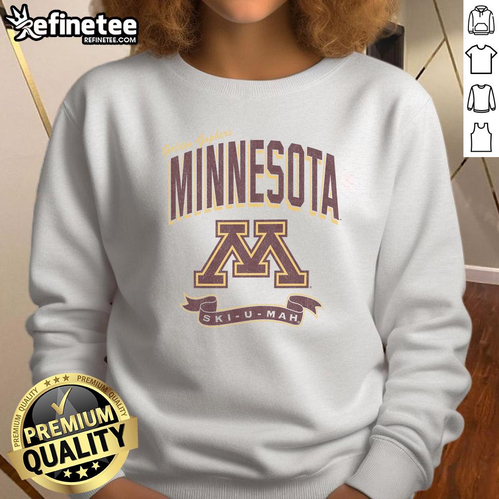 Hot Minnesota Golden Gophers Prime Play Sweatshirt Alt Text: Cozy Hot Minnesota Golden Gophers Prime Play Sweatshirt in maroon, perfect for game day and chilly weather.