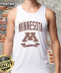 Hot Minnesota Golden Gophers Prime Play Tank Top in vibrant colors, perfect for sports fans and casual wear.
