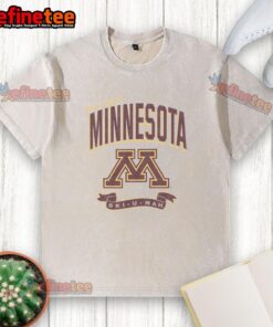 Alt Text: Hot Minnesota Golden Gophers Prime Play washed t-shirt in vibrant colors, perfect for fans and casual wear.