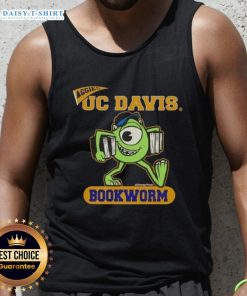 Hot Monster Disney UC Davis Bookworm Tank Top featuring a vibrant design perfect for summer outfits and Disney fans.