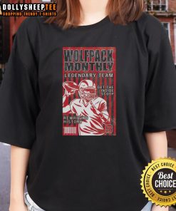 Hot NC State Wolfpack Legend Team Ladies Tee showcasing team spirit and style for passionate fans.