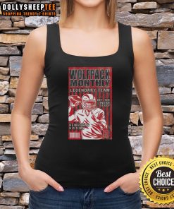 Hot NC State Wolfpack Legend Team tank top showcasing spirit and style for fans, perfect for game day or casual wear.