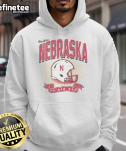 Hot Nebraska Cornhuskers Prime Play Hoodie in red, showcasing team logo and stylish design for fans.