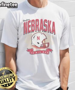 Hot Nebraska Cornhuskers Prime Play T-Shirt in red featuring the team logo, perfect for game day and fan apparel.