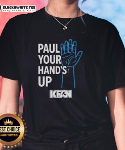Hot Paul Your Hands Up Kfan Ladies Tee featuring a stylish graphic design for trendy women's casual wear.