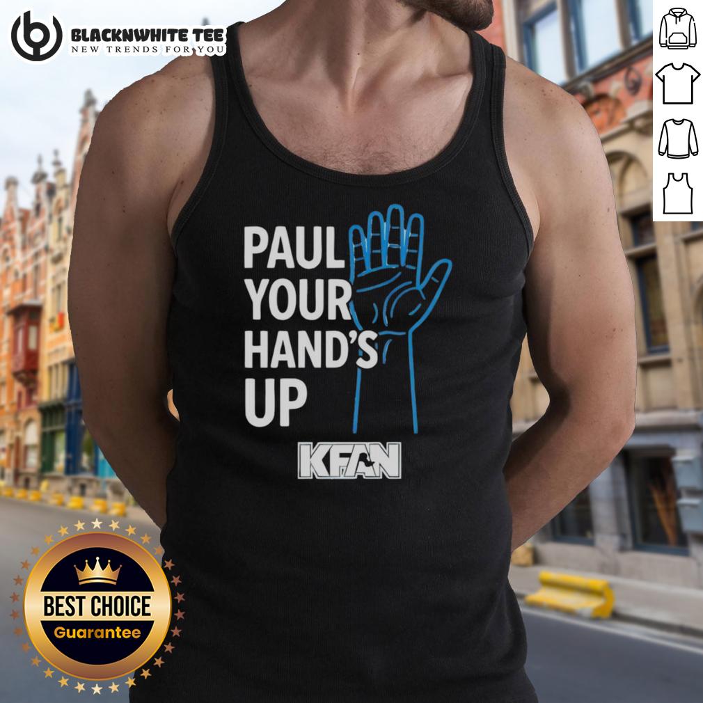 Hot Paul Your Hand'S Up Kfan Tank Top Hot Paul Your Hands Up Kfan Tank Top featuring a bold graphic design, perfect for summer and music festival vibes.