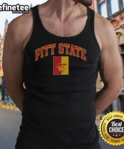 Alt Text: Hot Pitt State logo tank top featuring vibrant colors and a stylish design, perfect for fans and summer wear.