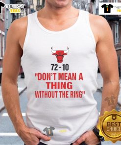 Scottie Pippen tank top featuring 'Don't Mean a Thing Within the Ring' design, perfect for basketball fans and casual wear.